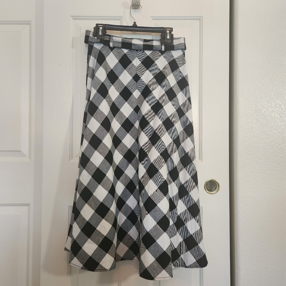 NWT kate spade gingham skirt - Picture 4 of 6